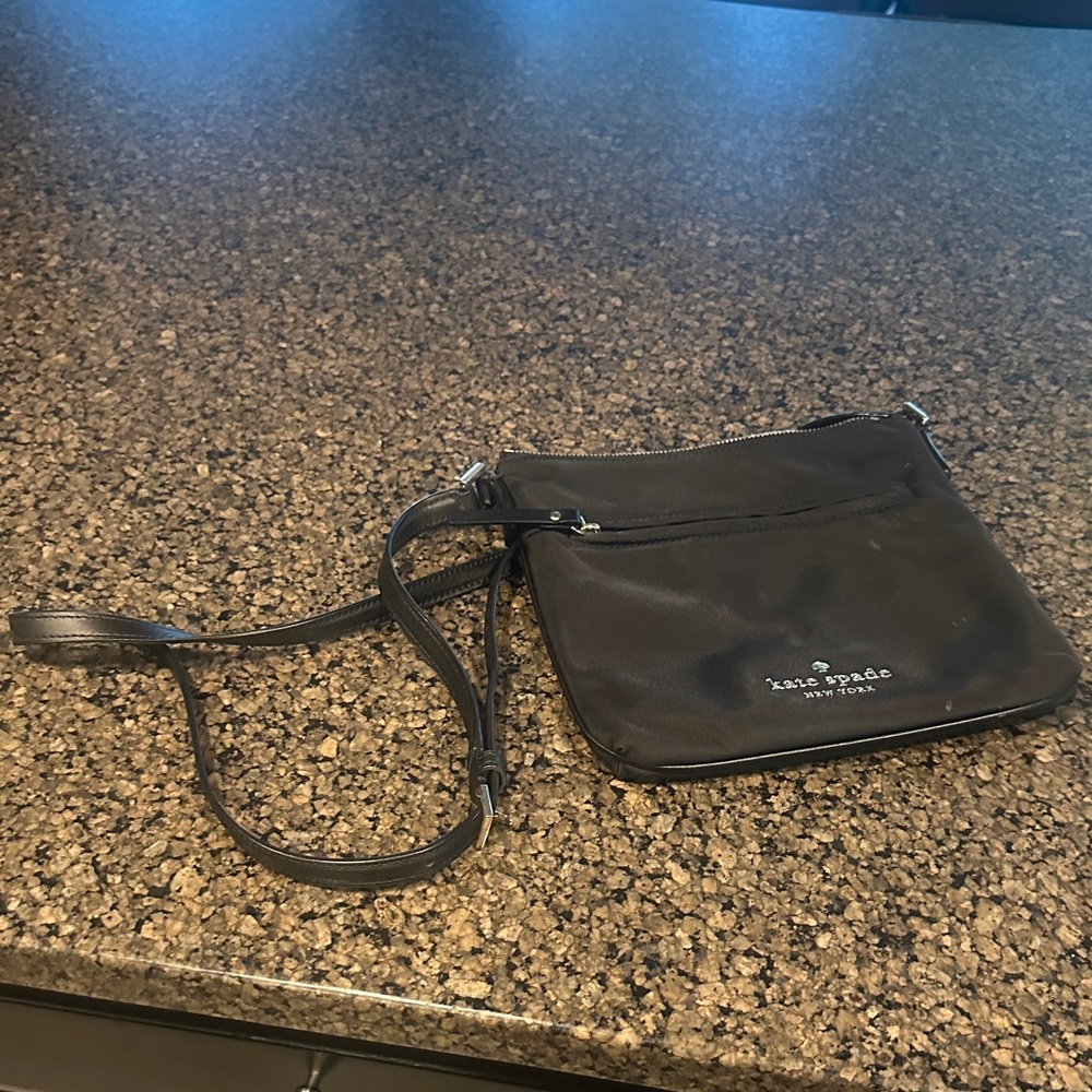 Kate Spade Black Messenger Bag